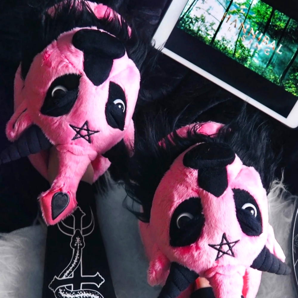 Dark Lord Bubblegum slippers